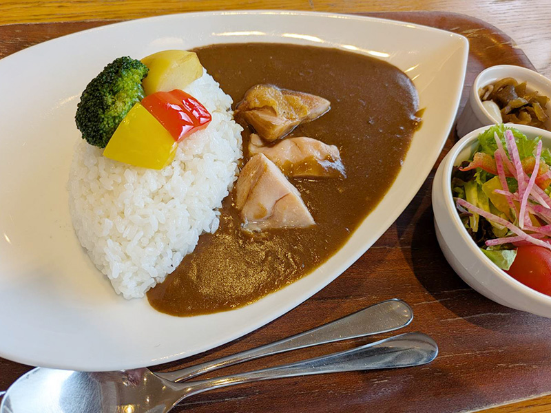 チキンと野菜のカレー