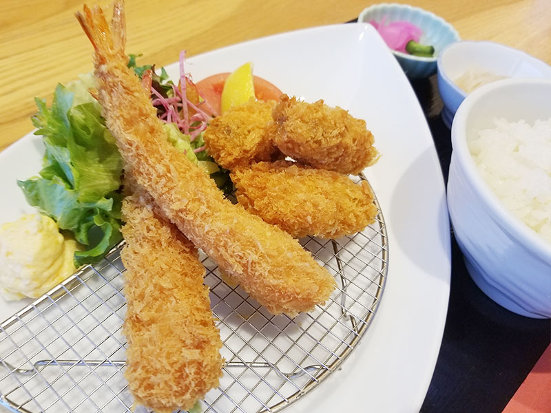 海老＆カキフライ