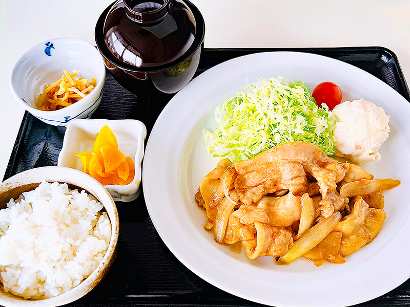 豚バラ肉の生姜焼き