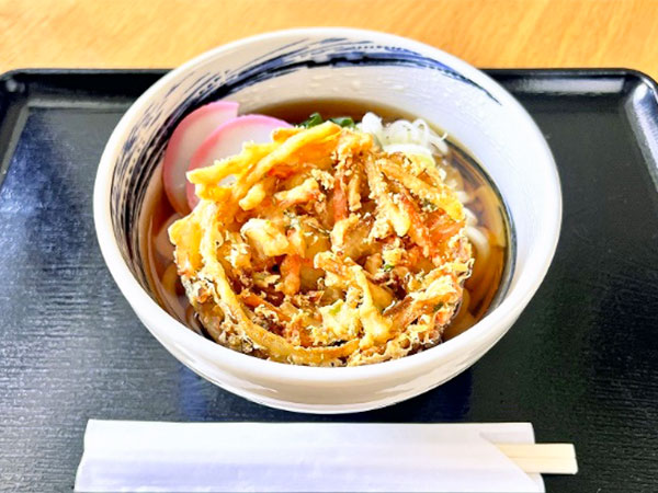 かき揚げうどん（温・冷）