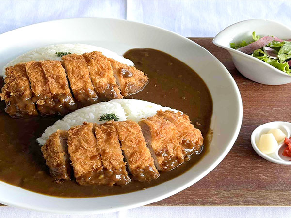 ダブルかつカレー