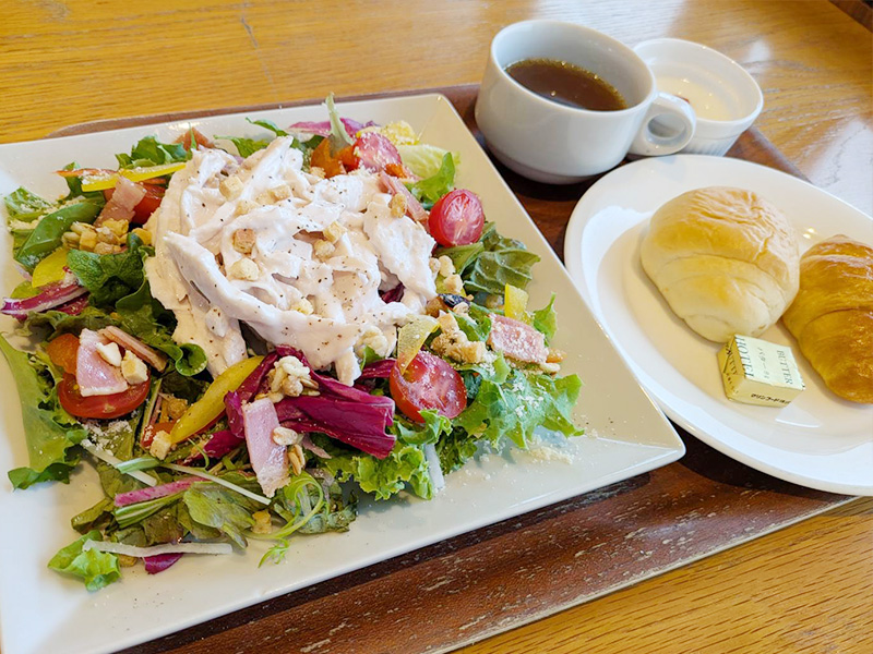 鶏むね肉のシーザーサラダランチ
